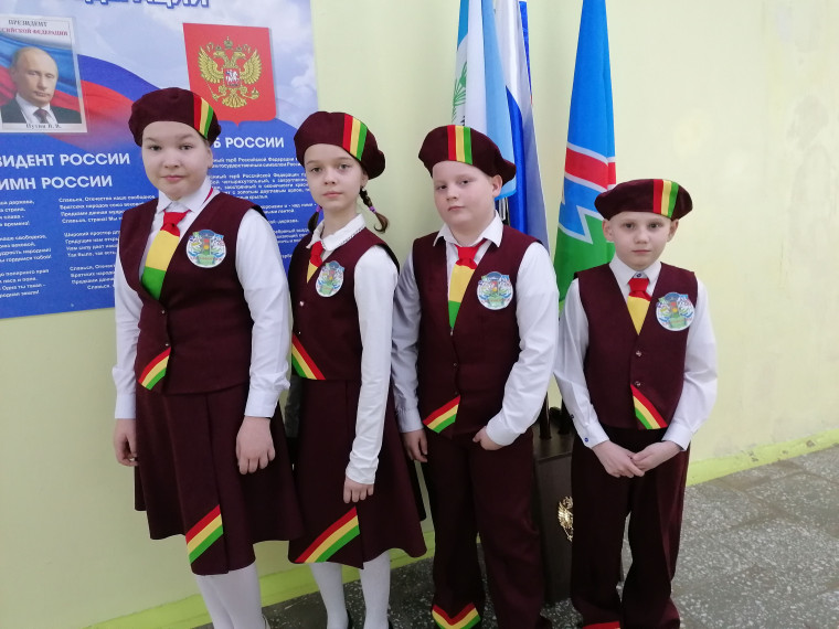 Юные инспекторы движения на муниципальном этапе конкурса «Безопасное колесо-2025».