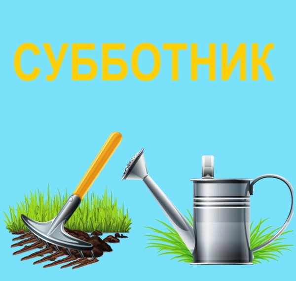Школьный субботник.